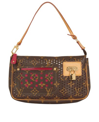 Perforated Pochette, front view